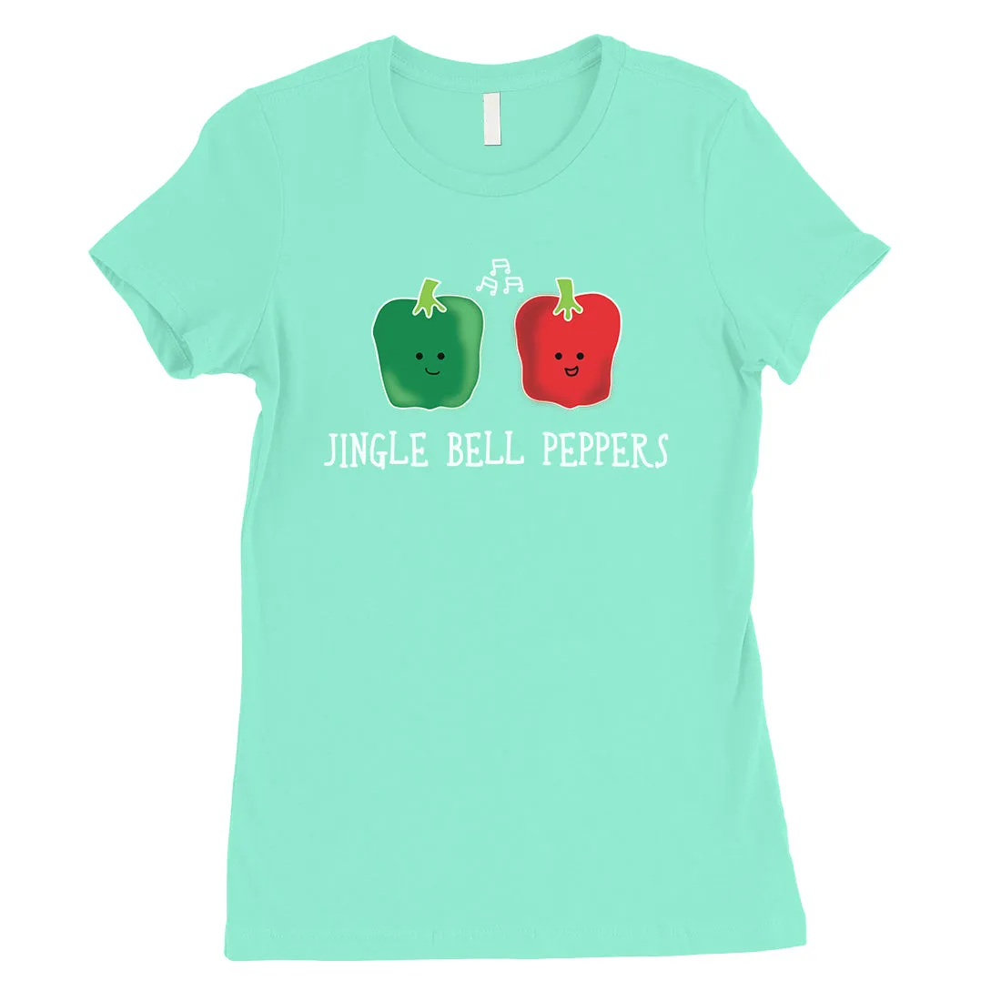 Jingle Bell Peppers Womens Shirt