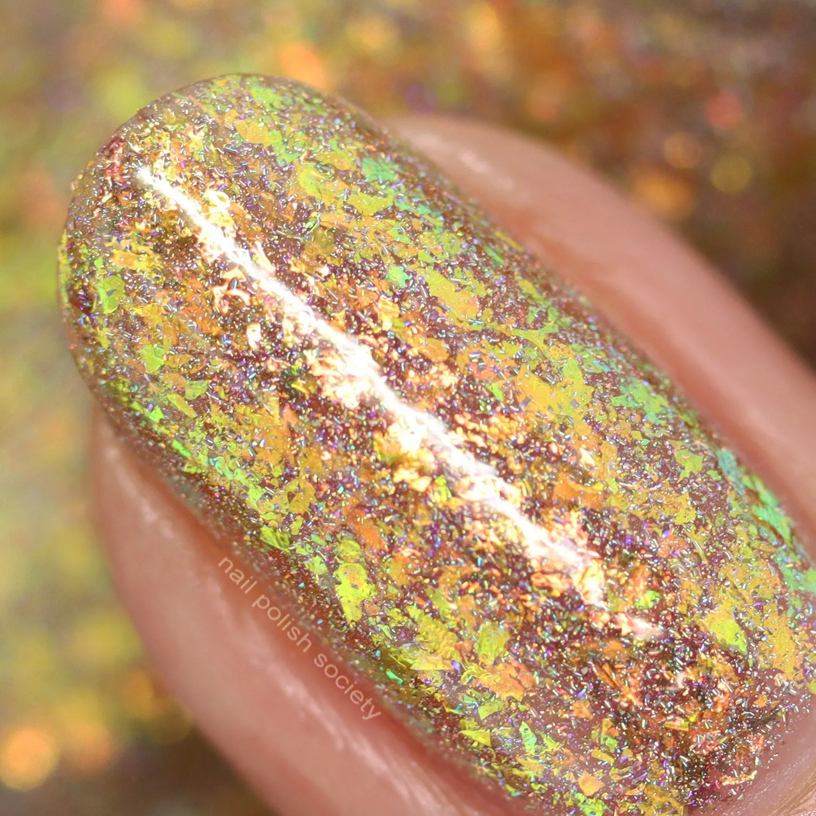 KBShimmer - Nail Polish - A Love-Heat Relationship Flakie