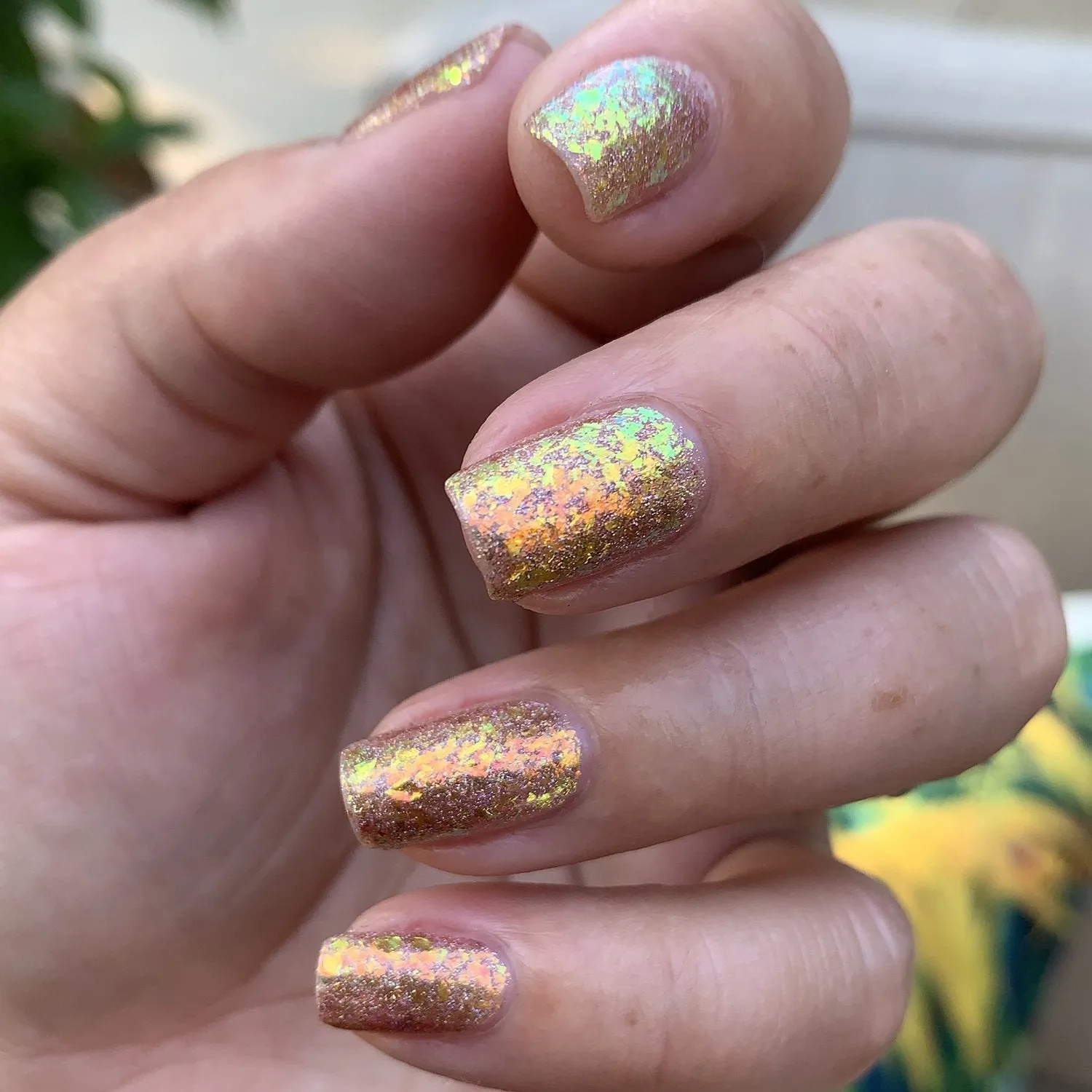 KBShimmer - Nail Polish - A Love-Heat Relationship Flakie