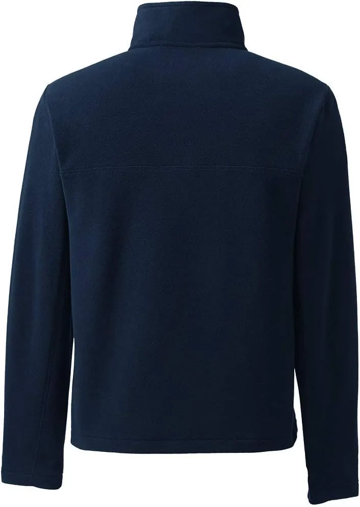 Lands' End Men's Anyweather Fleece Quarter Zip Pullover