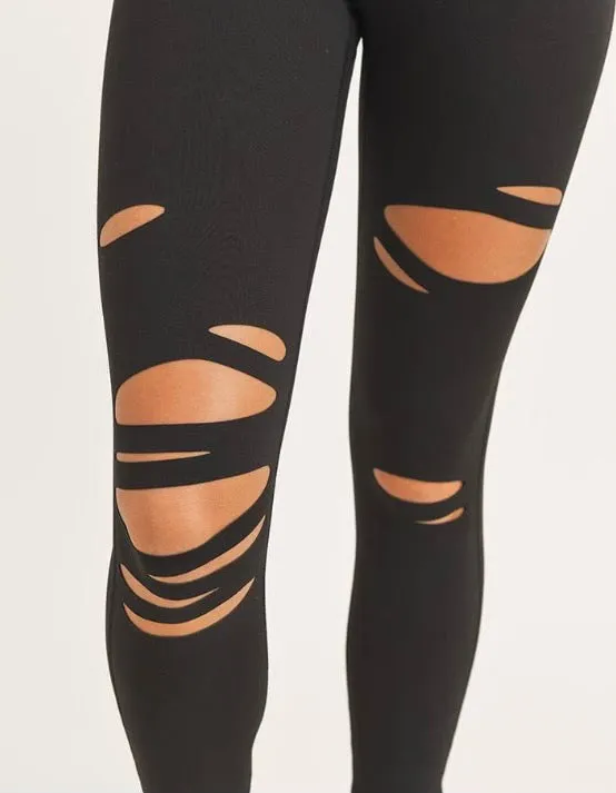 Laser Cut Leggings