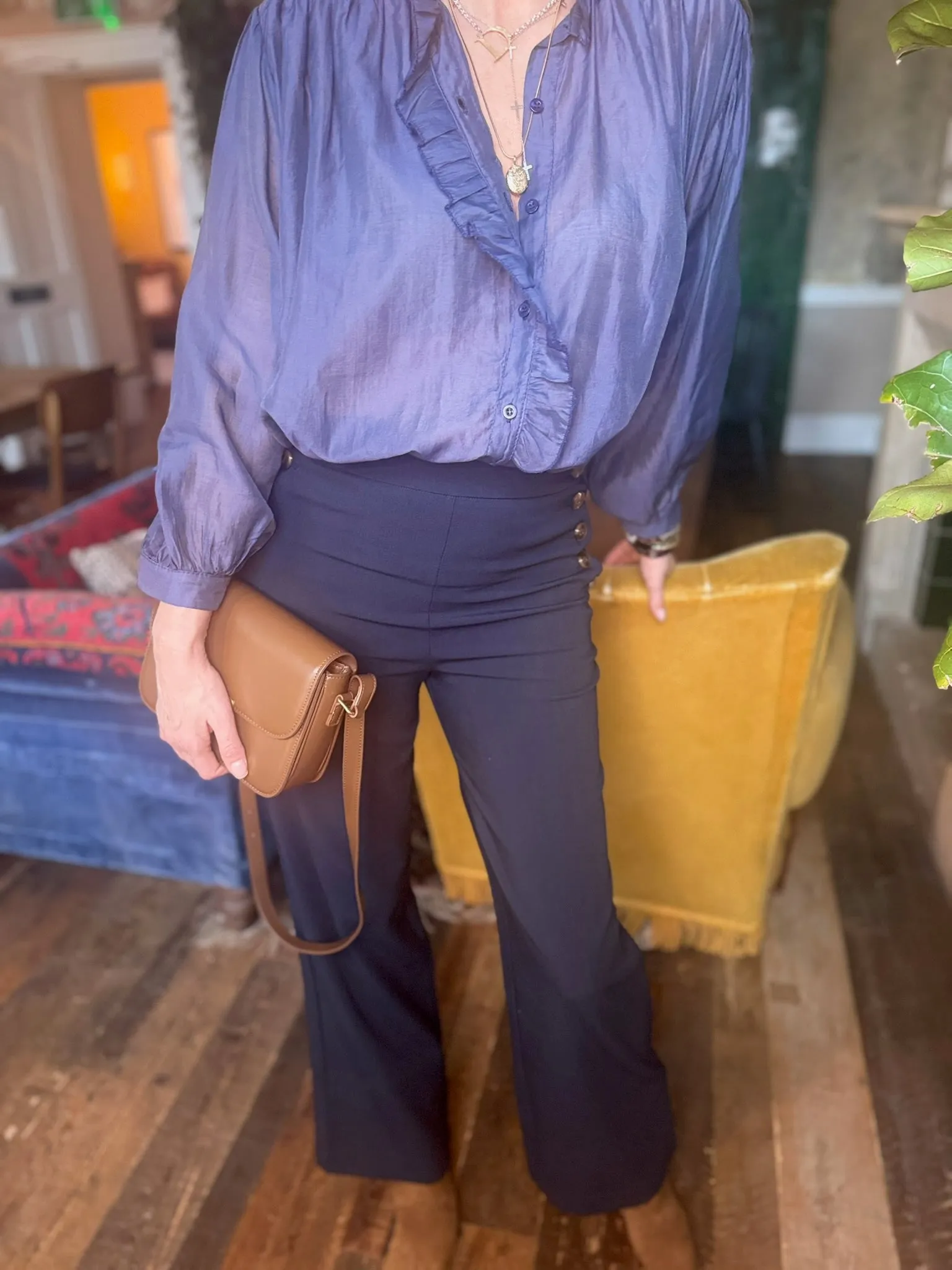 Leon Trousers - Marine
