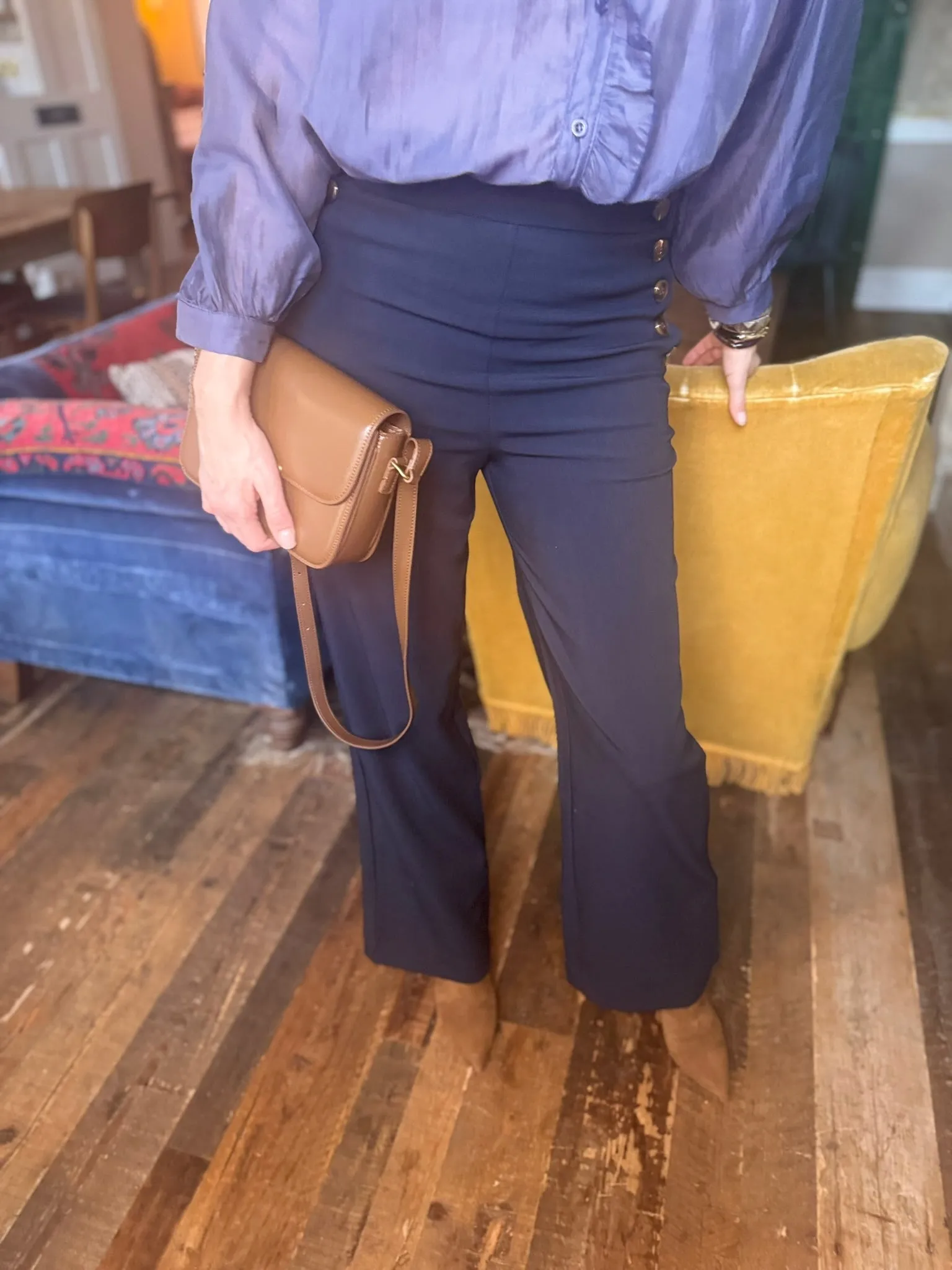 Leon Trousers - Marine