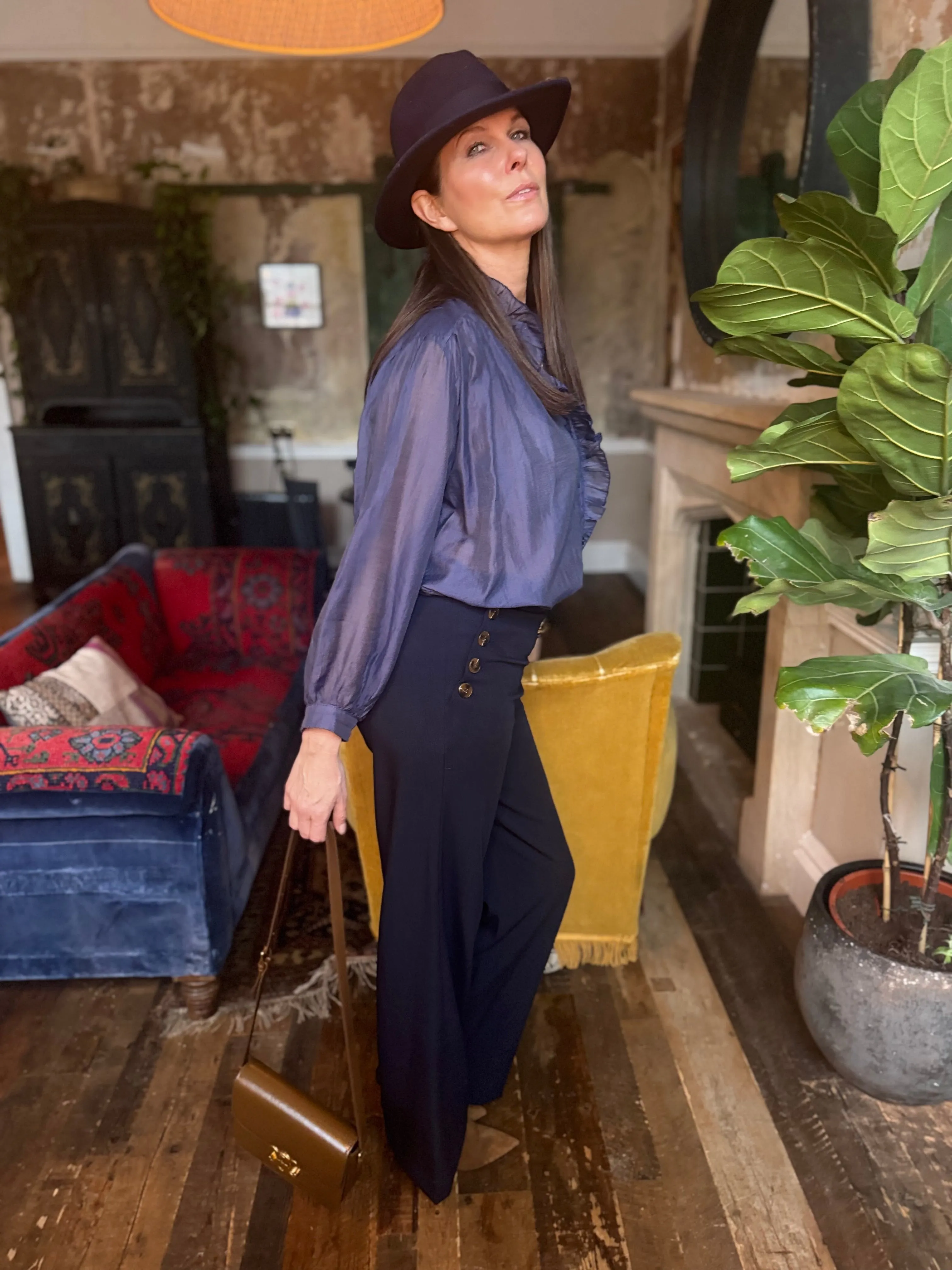 Leon Trousers - Marine
