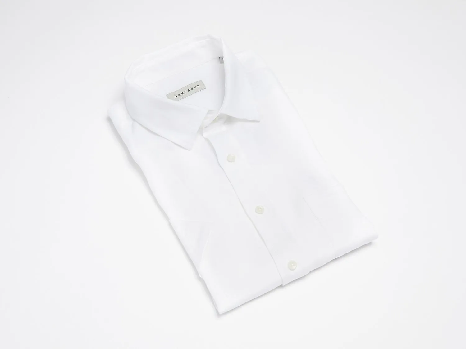 Linen Shirt Short Lido White