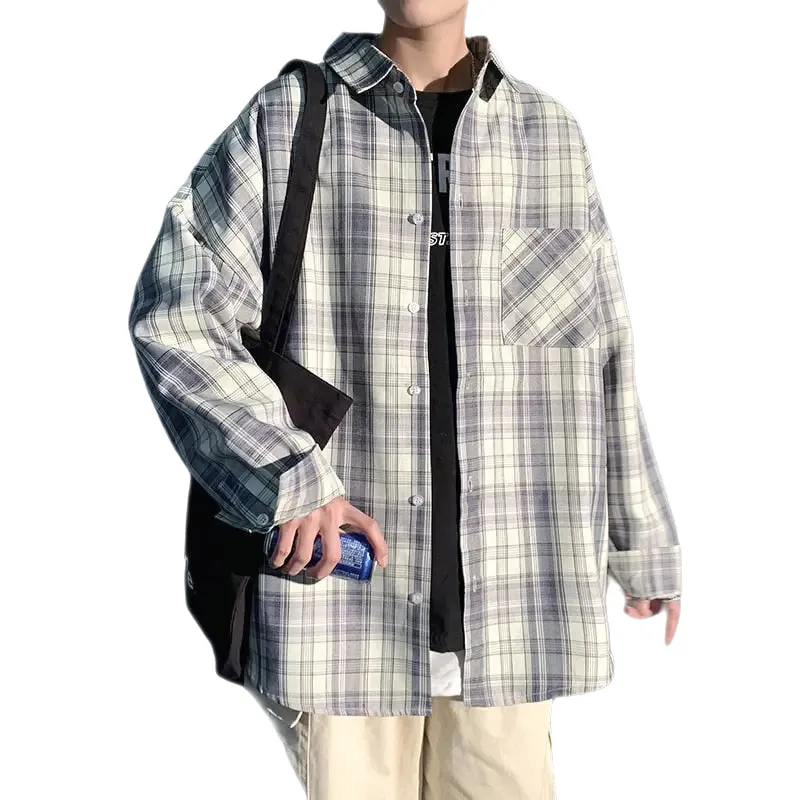 Long Sleeve Oversized Corduroy Shirt