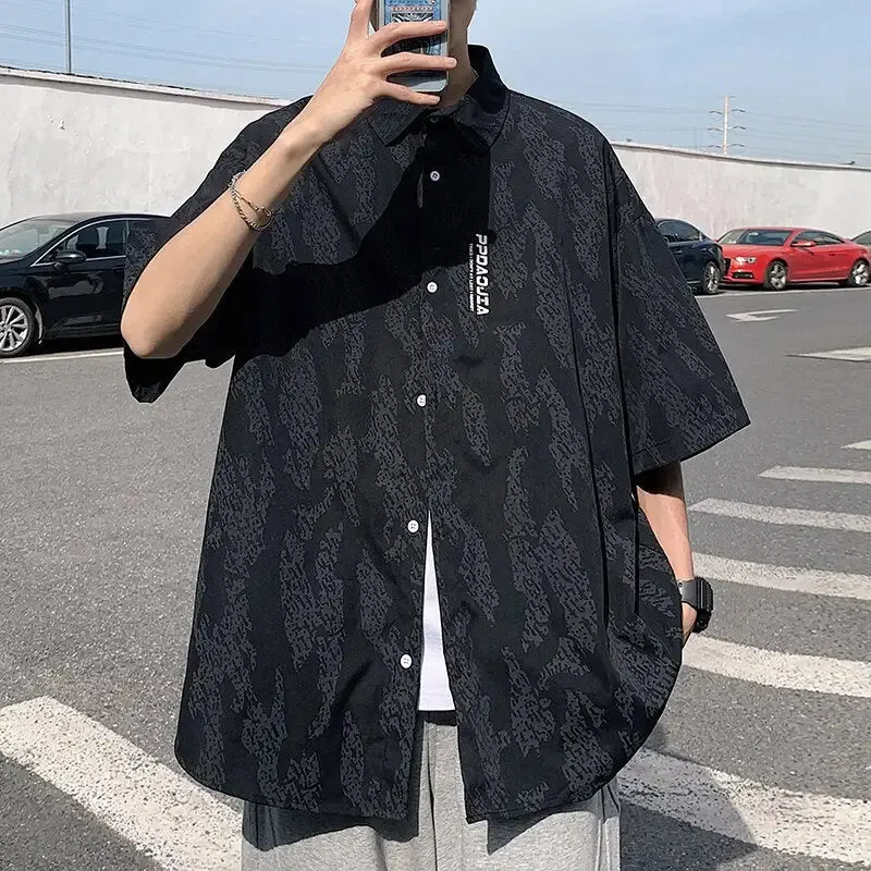 Long Sleeve Oversized Corduroy Shirt