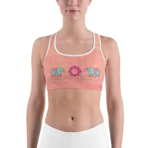Lotus Sunrise - Yoga Sports bra
