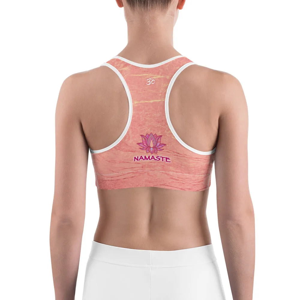 Lotus Sunrise - Yoga Sports bra