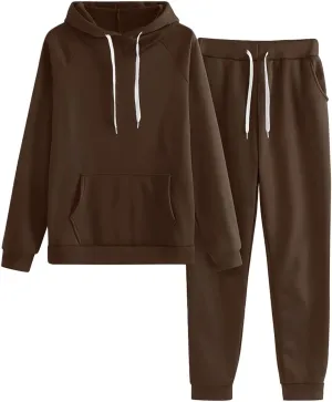 Lounge Sets for Women 2024 Long Sleeve Crewneck Baggy Shorts Sweatshirt with Jogger Pants 2 Piece