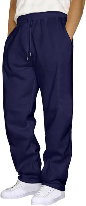 Mens Casual Pants- Slim Fit, Stretch - Comfortable Trousers with Multi-Pocket,Solid Color, Business, Casual