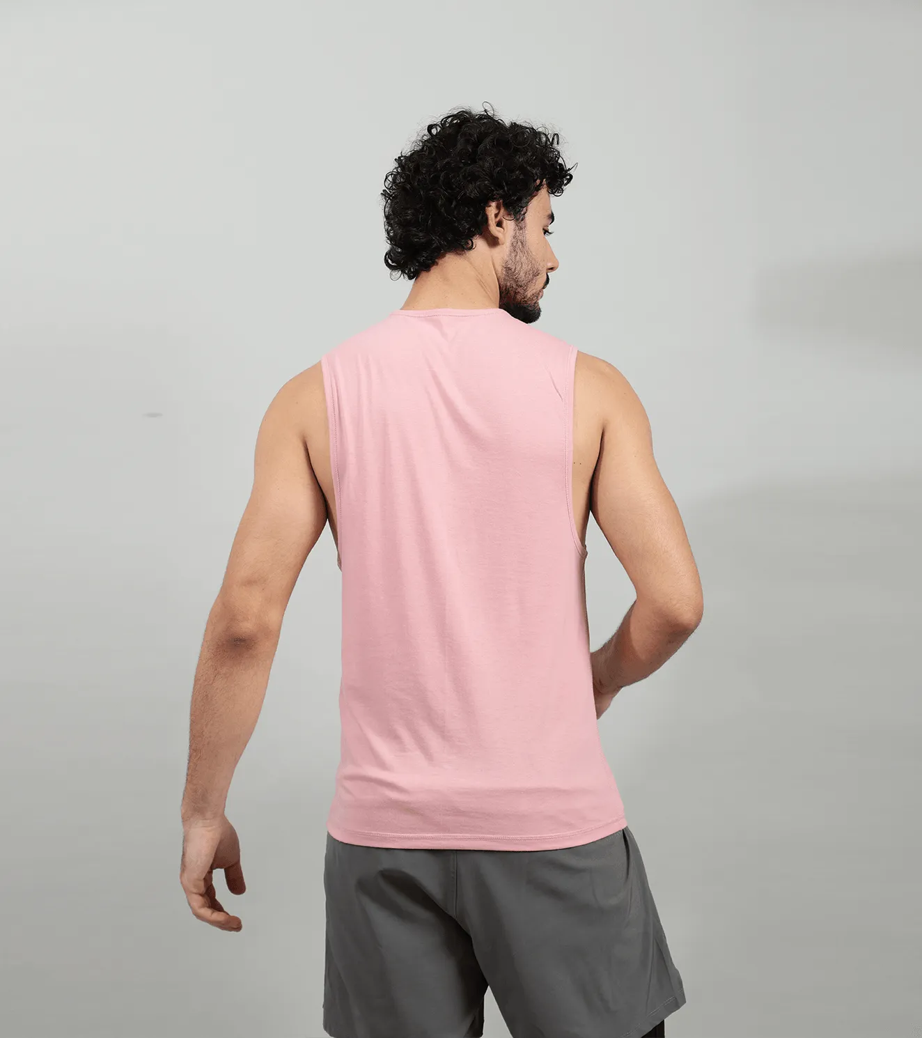 Men's Muscle tank ( Salmon )