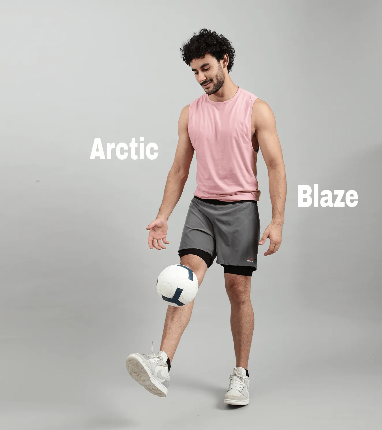 Men's Muscle tank ( Salmon )