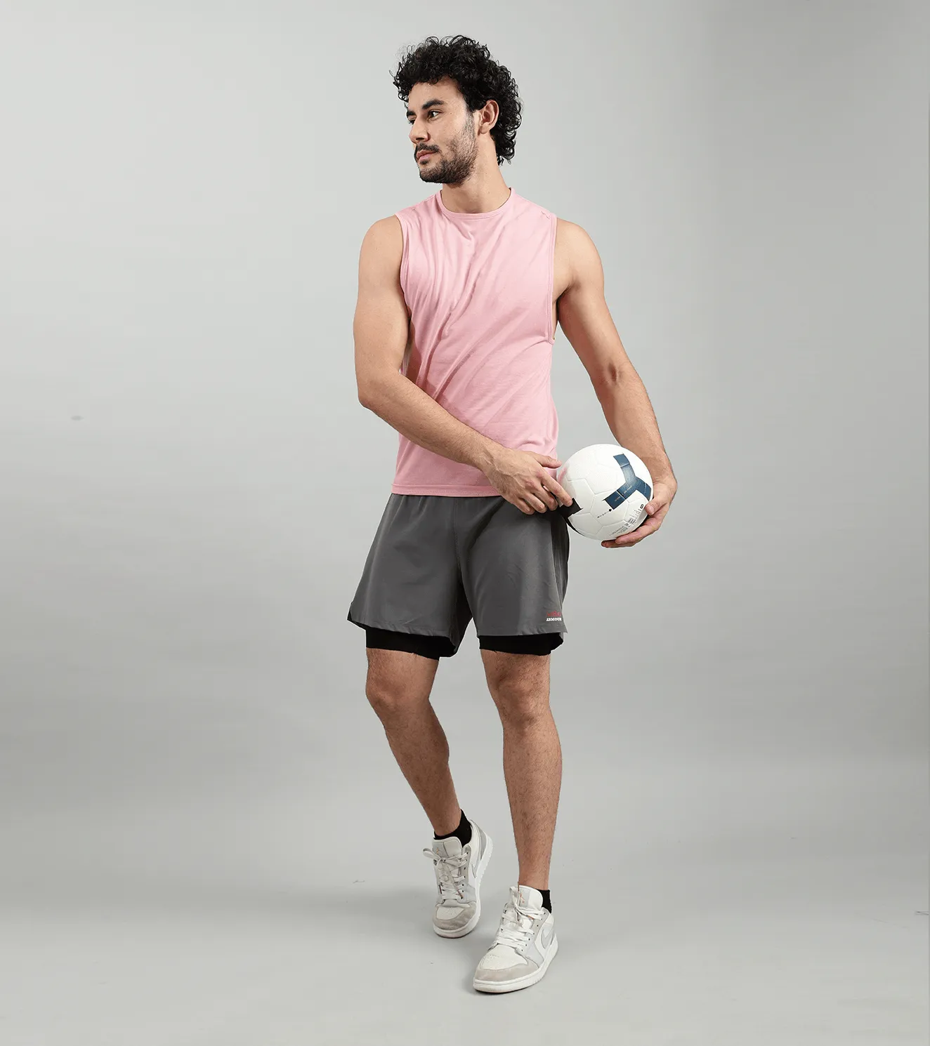 Men's Muscle tank ( Salmon )