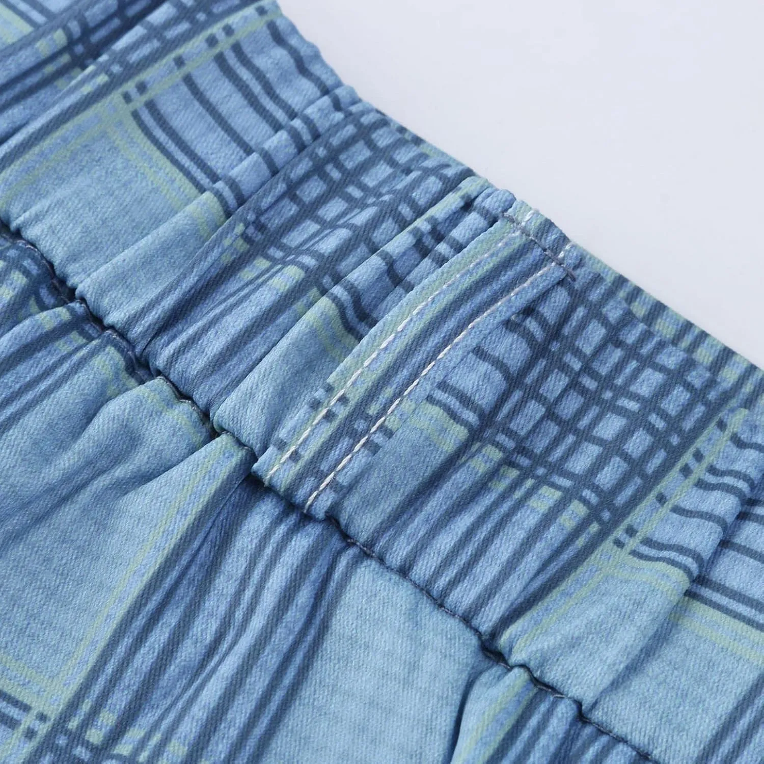 Men's Striped Dress Pants Slim Fit Stretch Checks Pattern Chino Business Trousers Plaid Slant Pocket Tapered Pants S-3XL