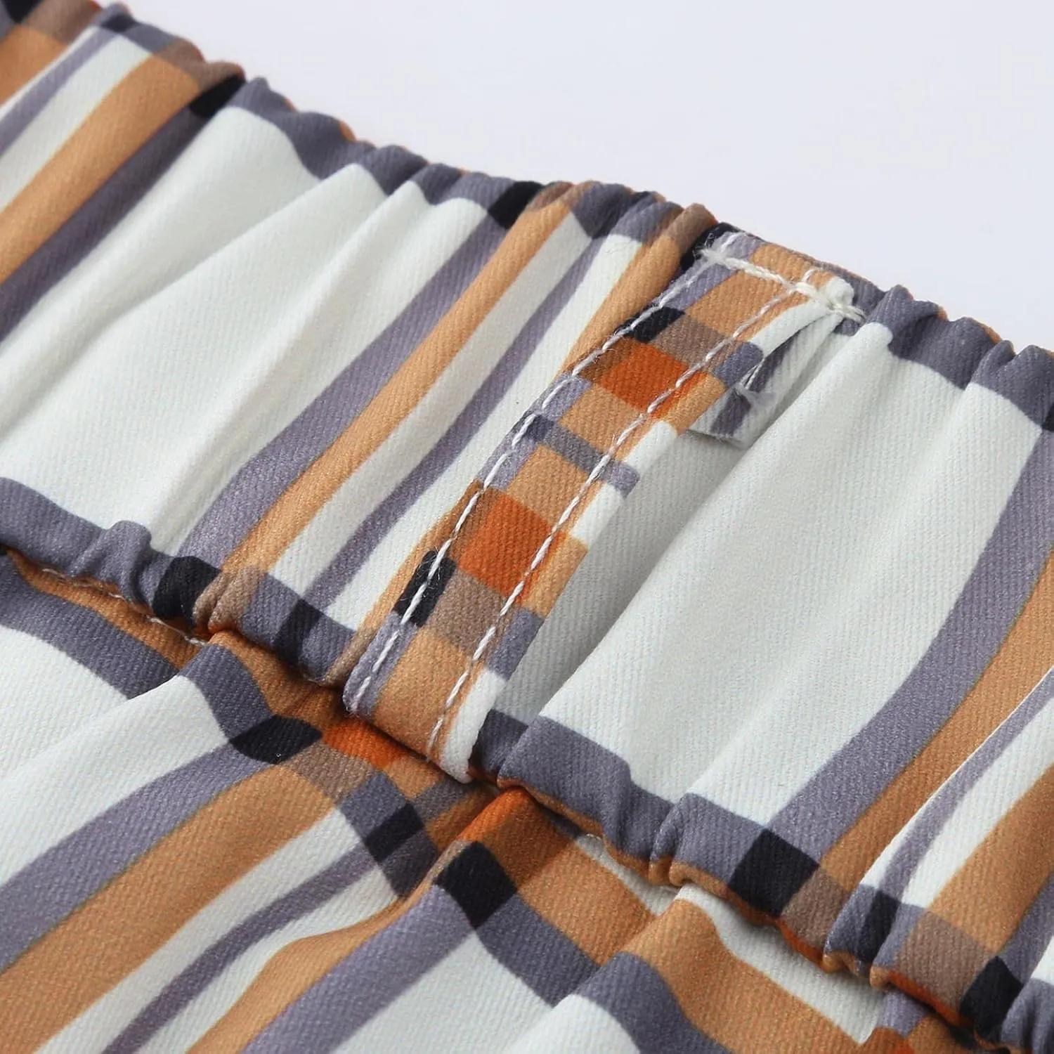Men's Striped Dress Pants Slim Fit Stretch Checks Pattern Chino Business Trousers Plaid Slant Pocket Tapered Pants S-3XL
