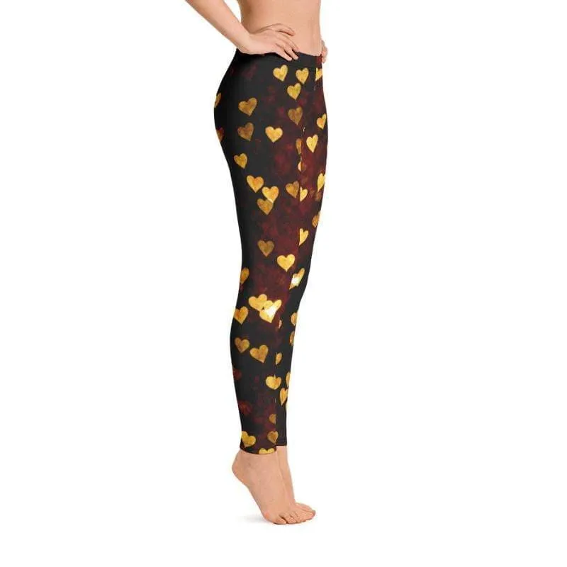 Night Hearts ~ Full Guard Leggings