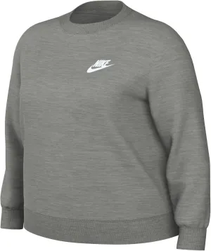 Nike Sportswear Club Fleece Women's Crew-Neck Sweatshirt (Plus Size), Size 2X
