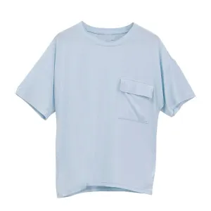 Oversized Bamboo T-shirt | Baby Blue T-shirt | Unisex T-shirt