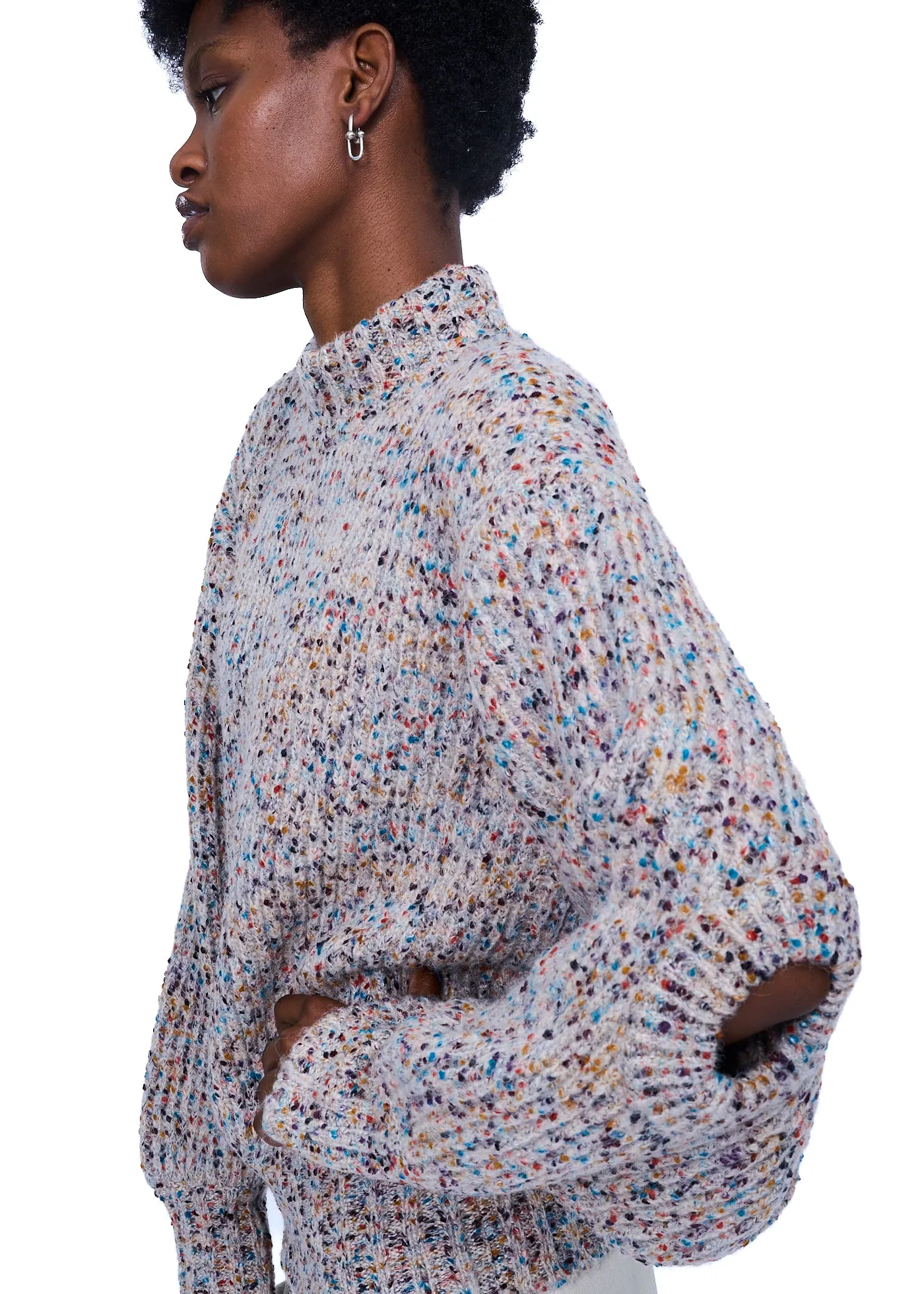 épingler Doughnut Knit in Ivory