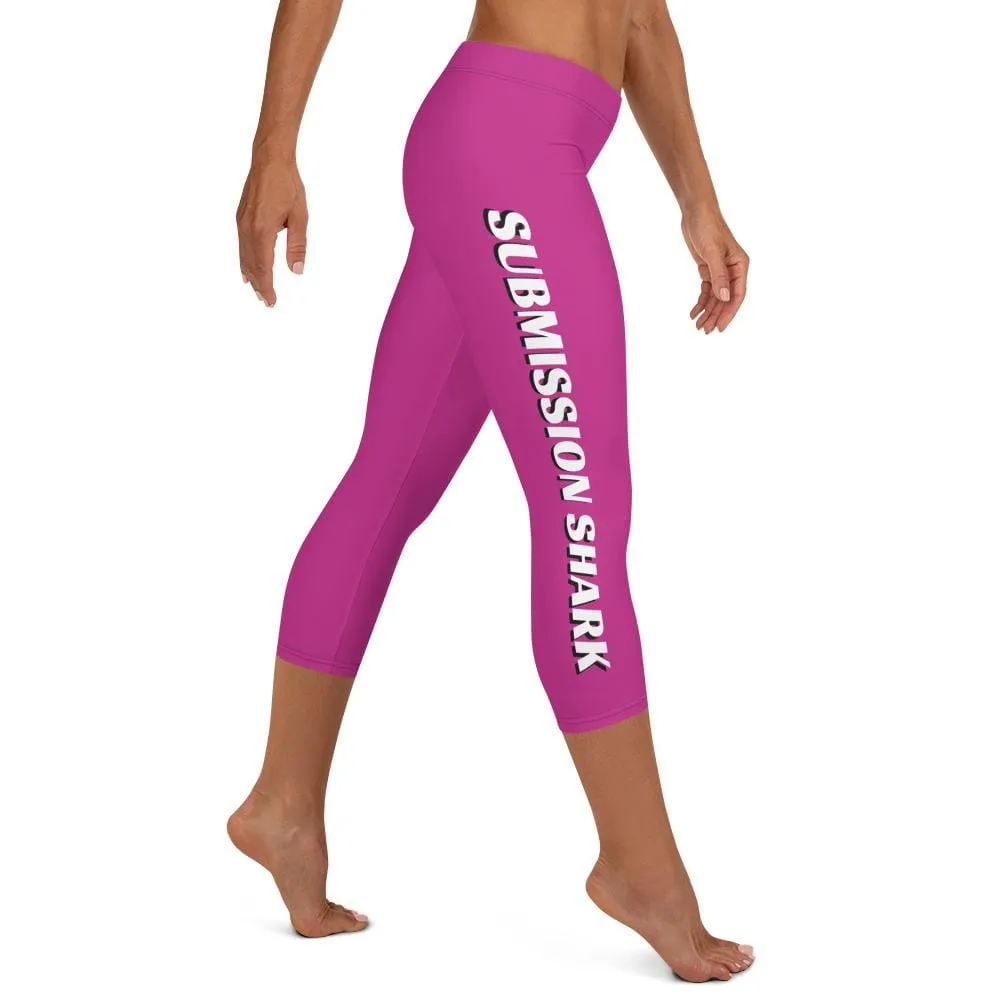 Pink SS Premium Standard ~ Capri Leggings