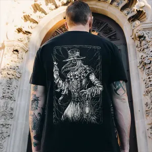 Plague Doctor Print Men's T-shirt