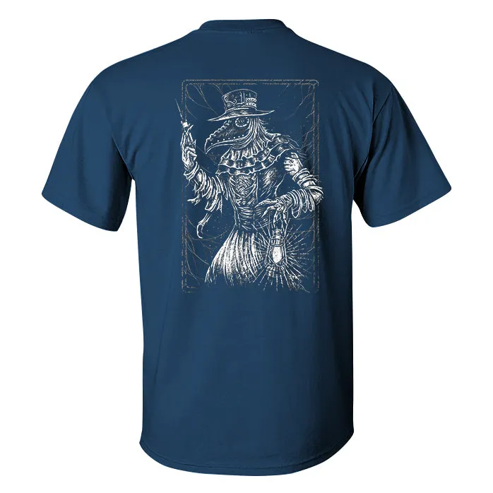 Plague Doctor Print Men's T-shirt