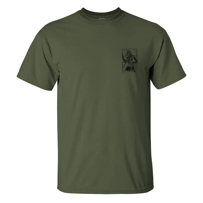 Plague Doctor Print Men's T-shirt
