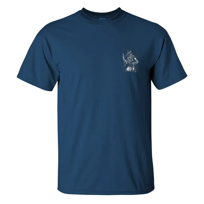 Plague Doctor Print Men's T-shirt