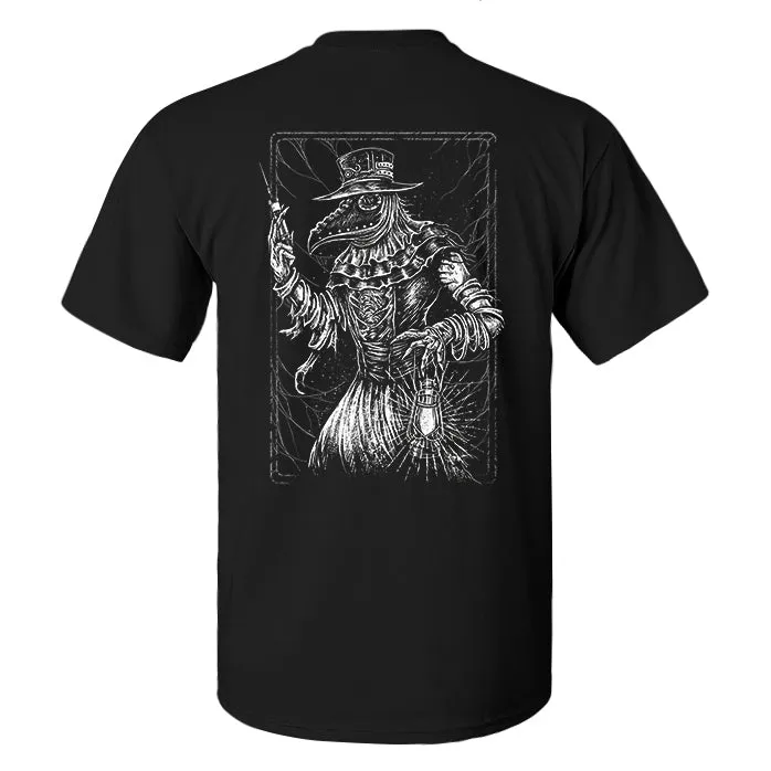 Plague Doctor Print Men's T-shirt