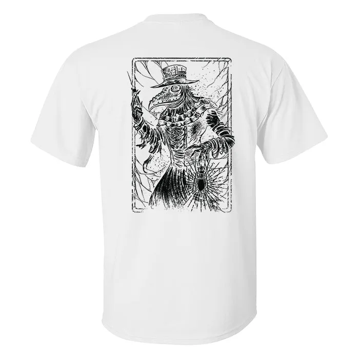 Plague Doctor Print Men's T-shirt