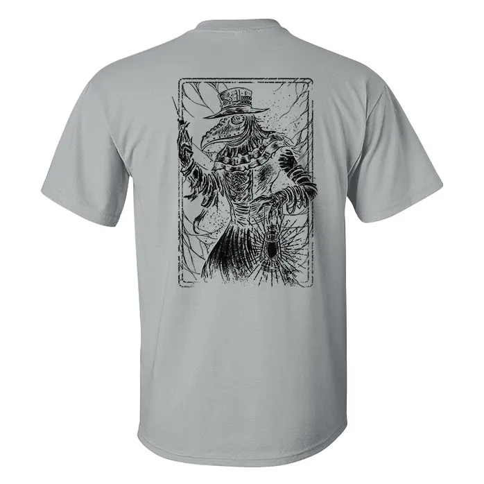 Plague Doctor Print Men's T-shirt