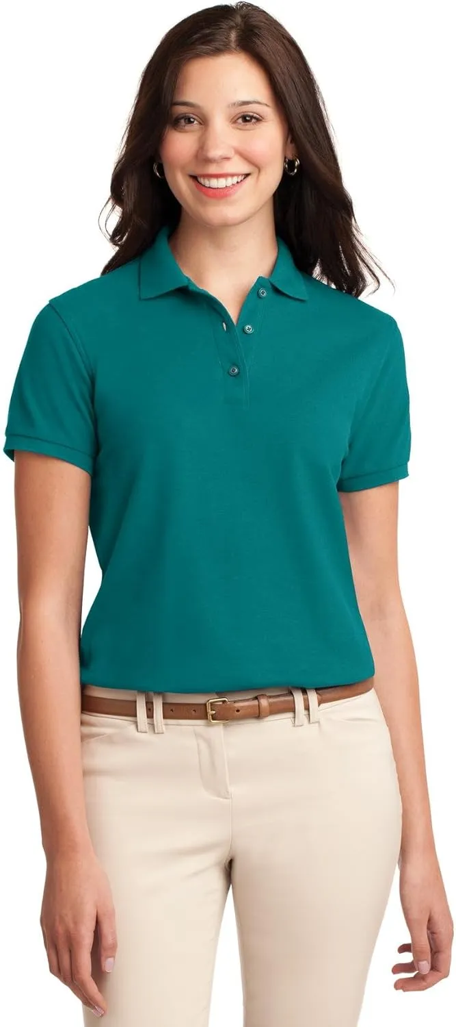 Port Authority Ladies Silk Touch Polo