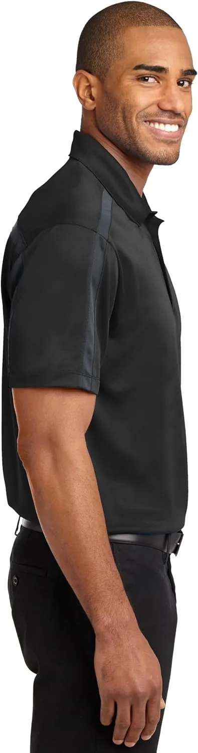 Port Authority Men's Oxford Pique Double Pocket Polo