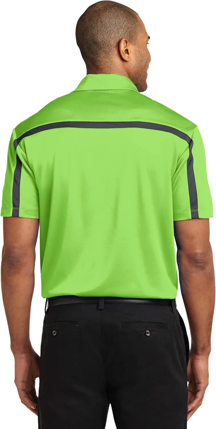 Port Authority Men's Oxford Pique Double Pocket Polo