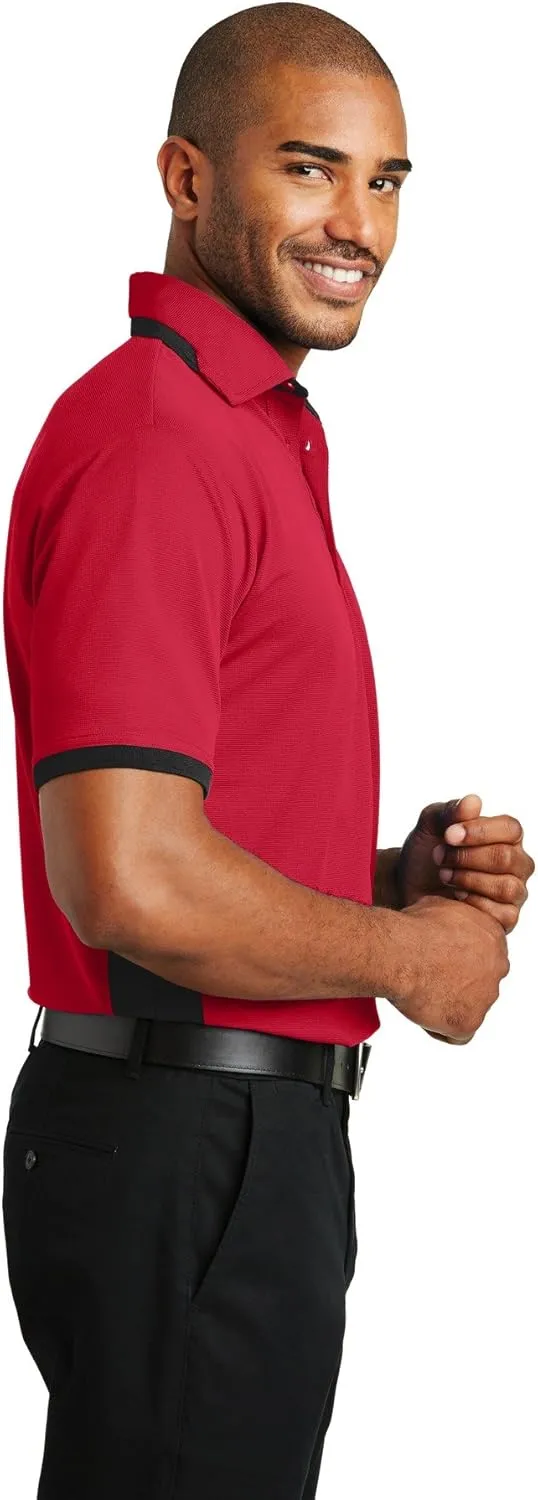 Port Authority Silk Touch Interlock Performance Polo