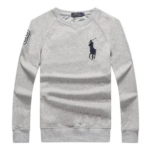 PRL Men's Lighter Weight Sweat Shirt - Ash