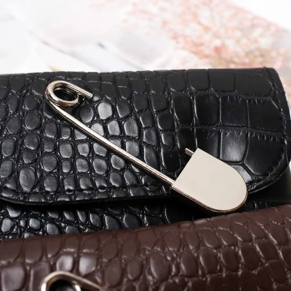 PU Leather Belt Fanny Pack Crocodile Pattern Removable Belt Envelope Waist Purse Waist Pouch Belt Bag