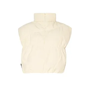 PUFFER TOP - OFF WHITE
