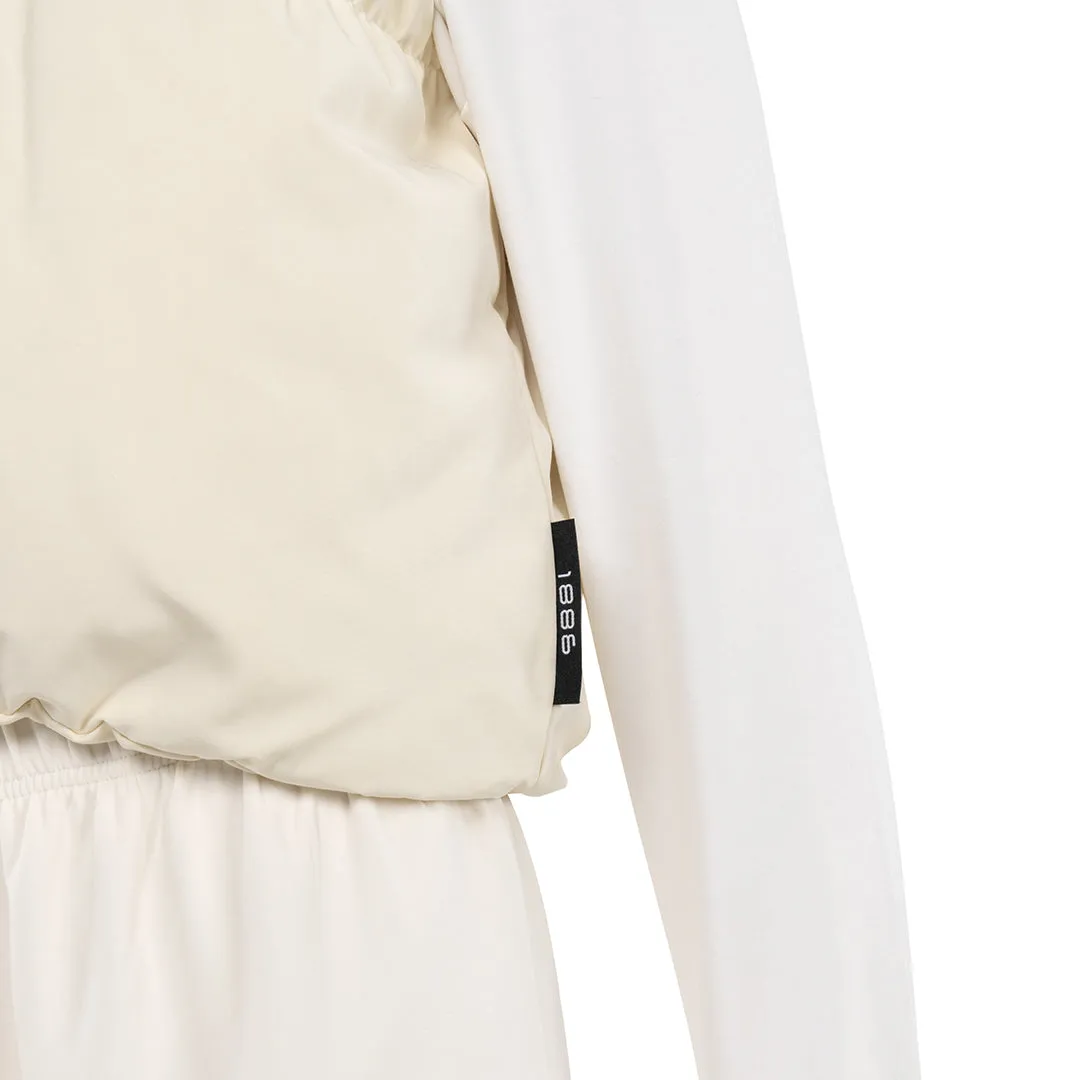 PUFFER TOP - OFF WHITE