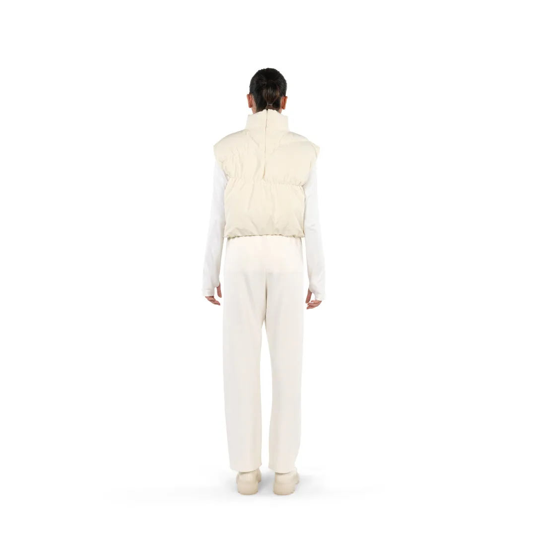 PUFFER TOP - OFF WHITE