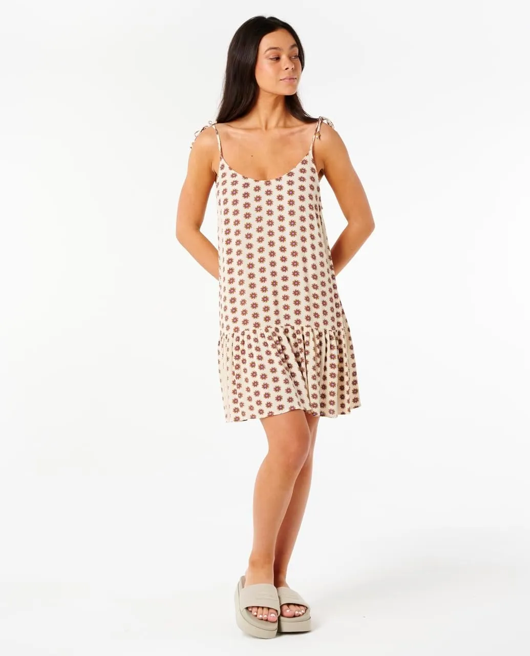 Rip Curl Women's Mini Sun Dress  Stylish, Comfortable & Casual-Versatile Summer Fashion