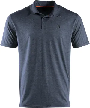 Salt Life Men's Outrigger Polo Short Sleeve Performance Tee