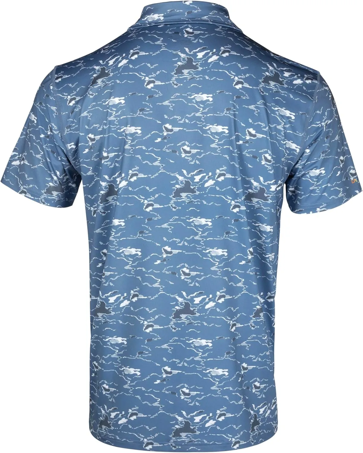 Salt Life Men's Tactical Camo Short Sleeve Performance Pocket Polo Tee