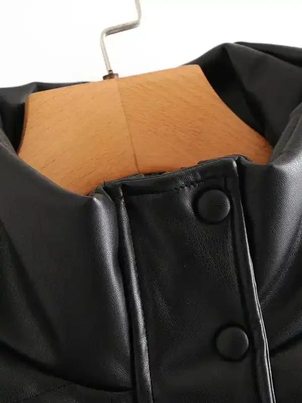 Short Jacket For Women, Padded Female Coat Thick and Warm Winter Jacket