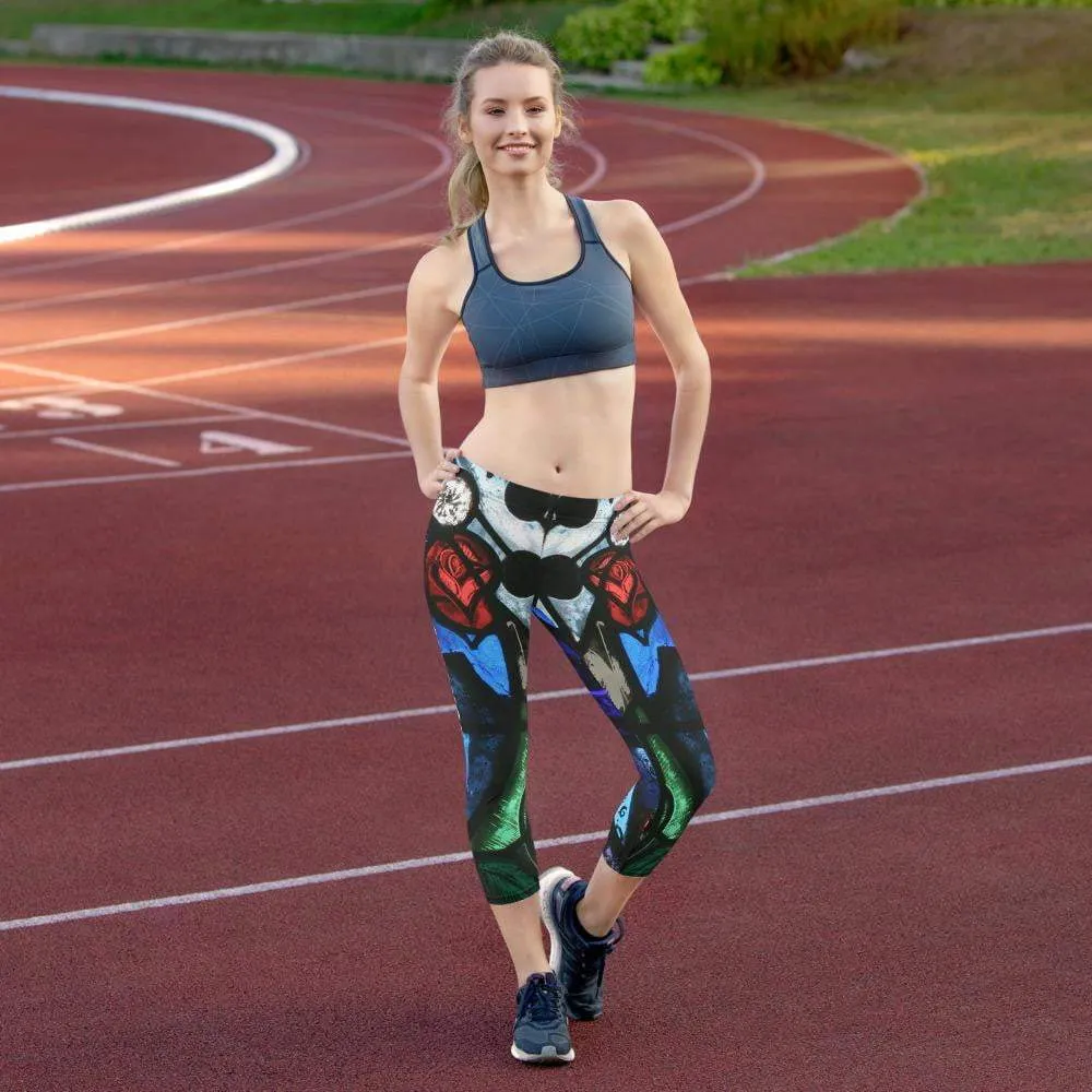 Spiritual Awakening ~ Capri Leggings