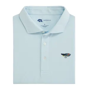 Stay Fly Solid Performance Pique Polo