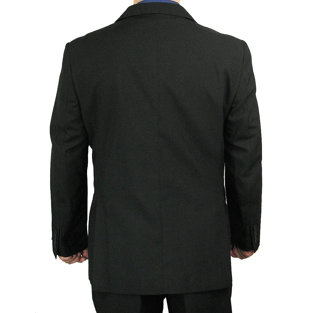 Stylish Men's Regular-Fit Suit Black