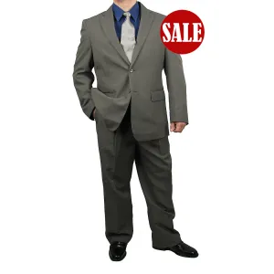 Stylish Men's Regular-Fit Suit Medium Gray