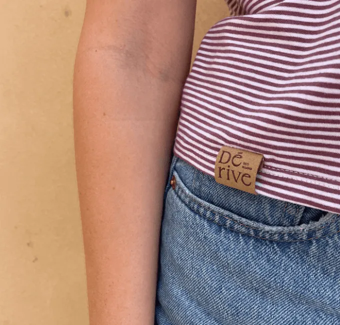 T-shirt crop top bambou Rosie